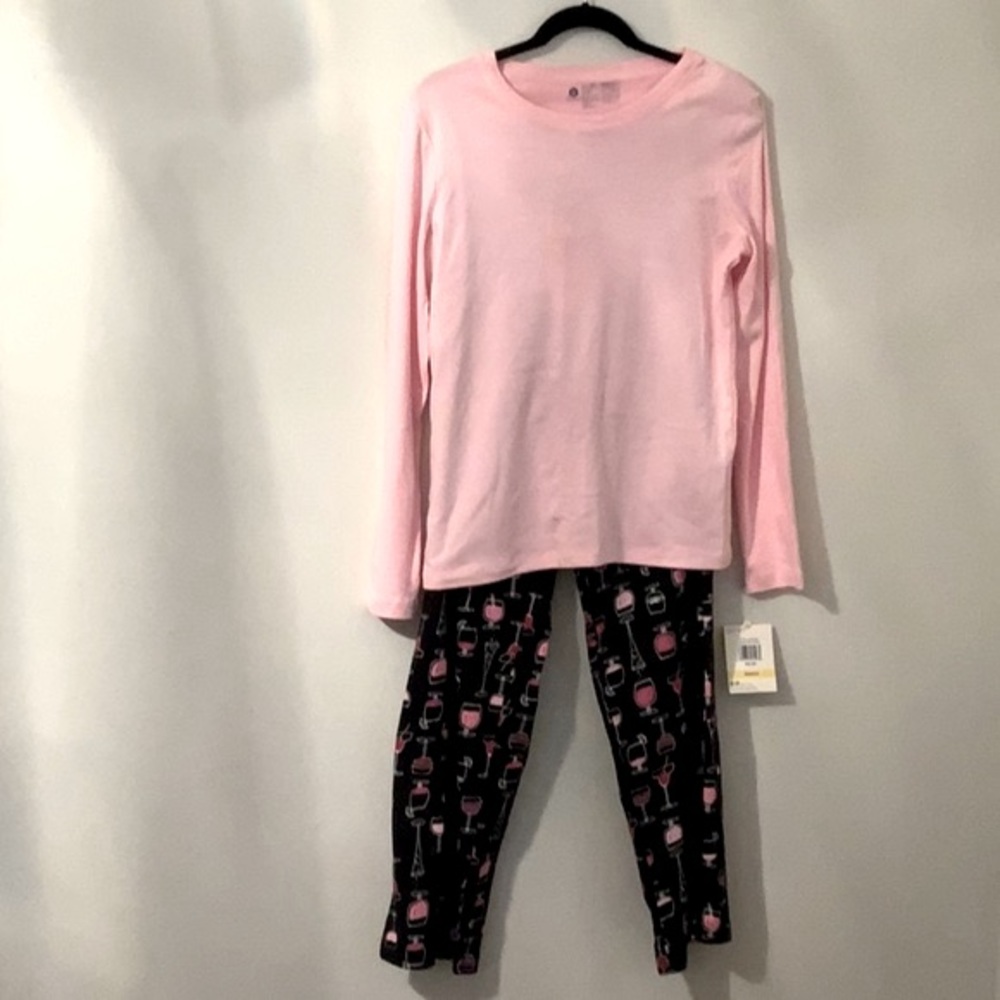 HUE TOPIA 2 pc  cocktail pajama loungewear Size M